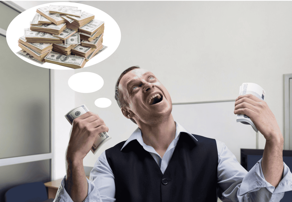 Stress about business finances and worried about business failuer