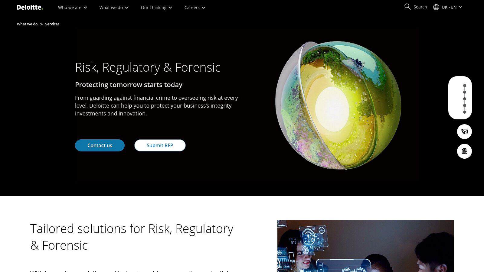 Deloitte UK – Forensic and Financial Crime
