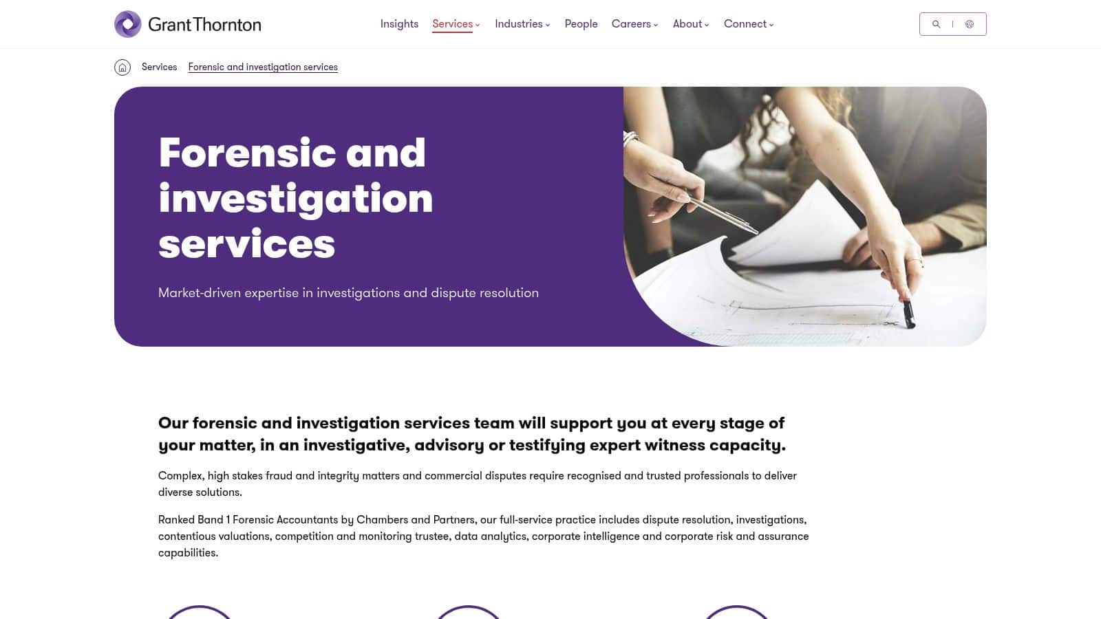 Grant Thornton UK – Forensic & Investigation Services