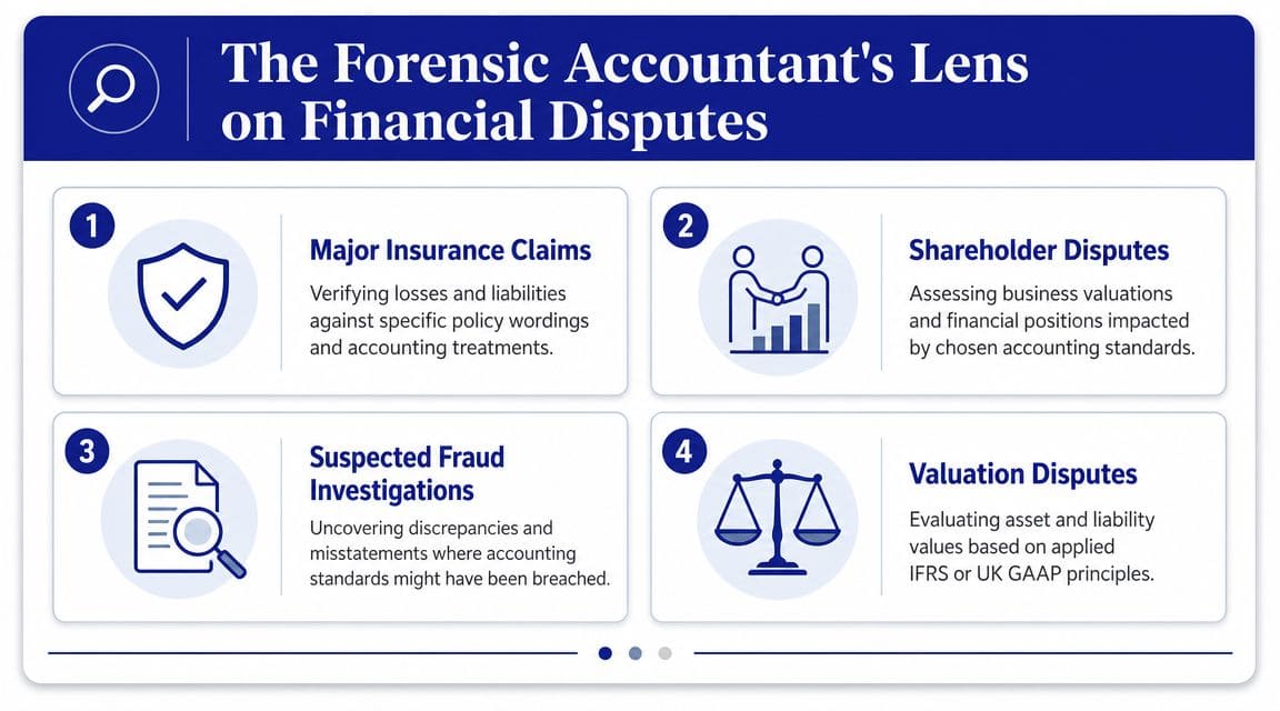 A Forensic Accountant's View on Financial Disputes